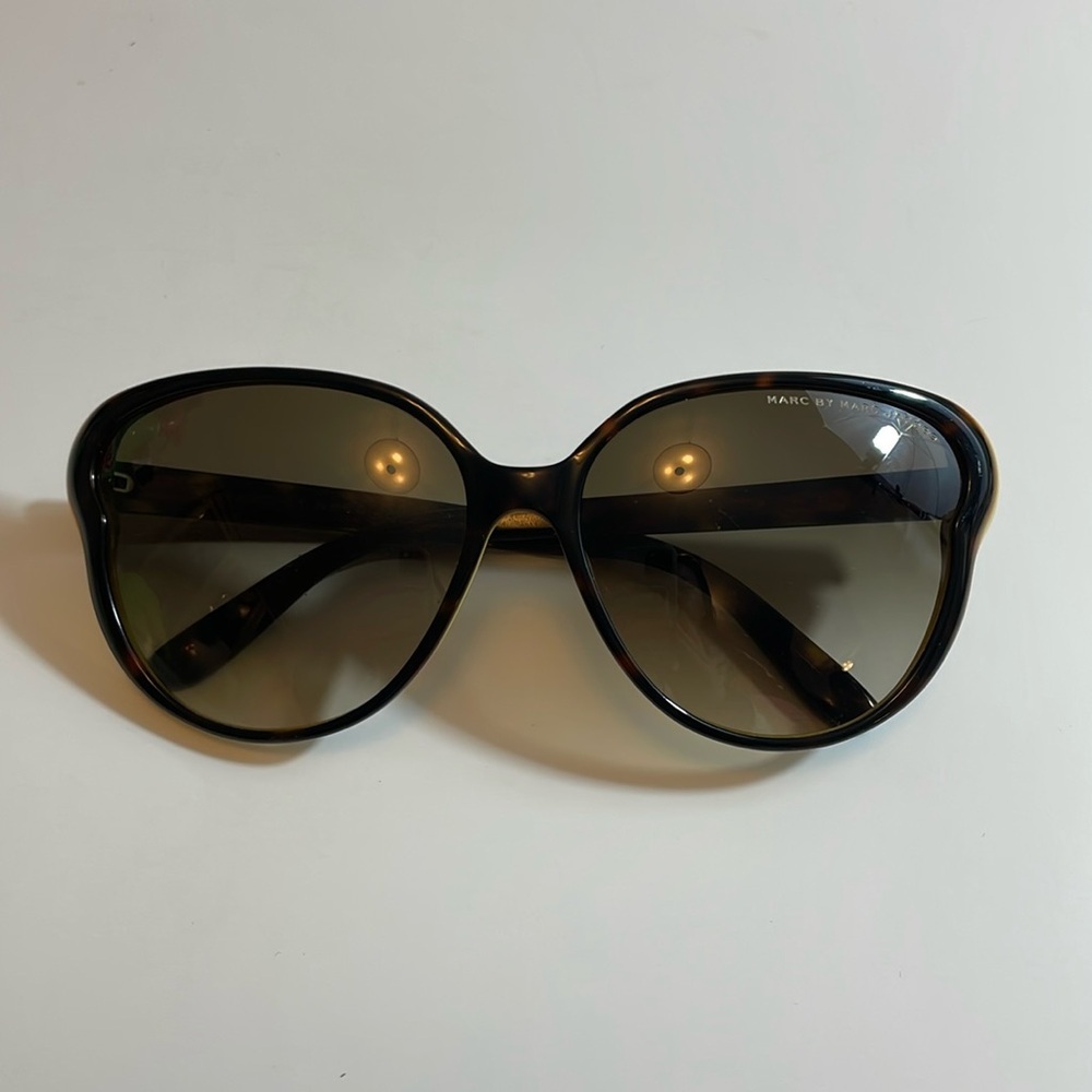 Marc‎ by Marc Jacobs tortoise/yellow trim sunglasses